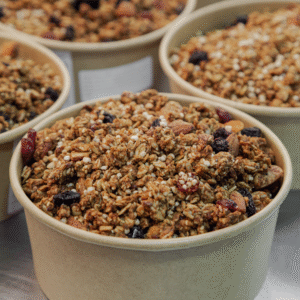 Home granola libre de gluten